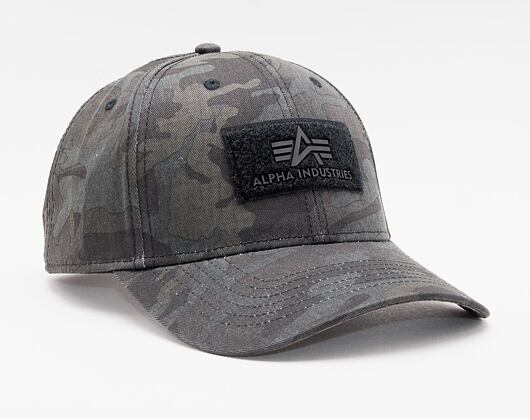 Kšiltovka Alpha Industries VLC Cap 168903 Black Camo