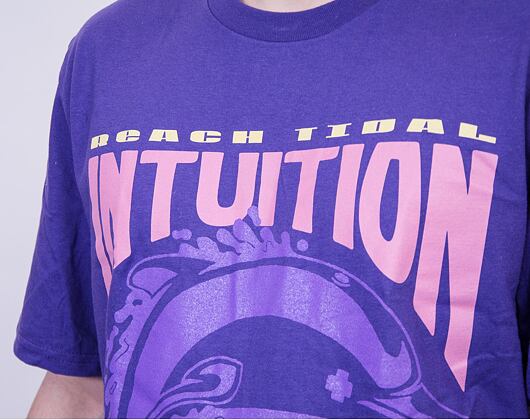 Triko Pink Dolphin Intuition Tee Purple