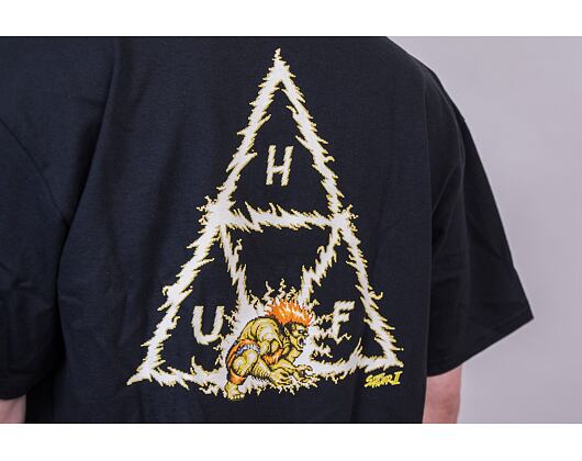 Triko HUF Street Fighter Blanka TT T-Shirt Black