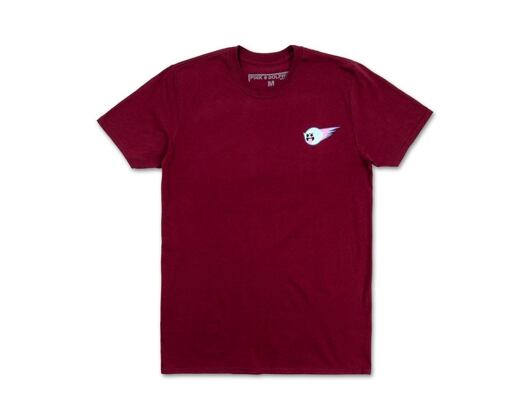 Triko Pink Dolphin Legendary Logos Tee US22111LLCU Maroon