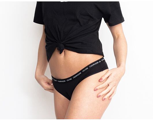 Dámské kalhotky Brazilky Calvin Klein Brazilian QD3797E 001 Černá