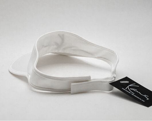 Kšilt Karl Kani Signature Visor White