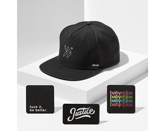 Kšiltovka Next Generation Justice Baby Black Snapback Kit