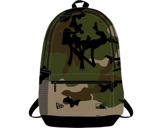 Batoh New Era MLB Delaware All Over Print New York Yankees Woodland Camo