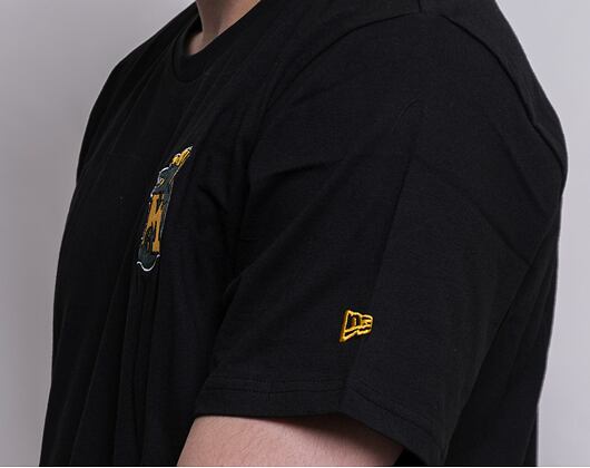 Triko New Era Minor League Heritage Patch Tee Madison Muskies Black