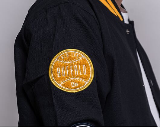 Bunda New Era Heritage Varsity Jacket Navy
