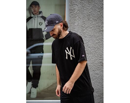 Triko New Era MLB Big Logo Oversized New York Yankees Black