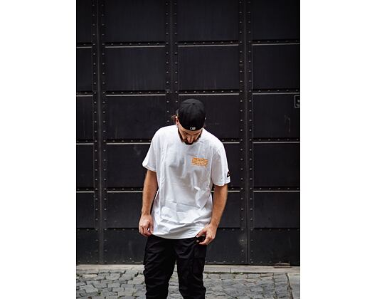 Triko New Era Contemporary Graphic Tee Optic White