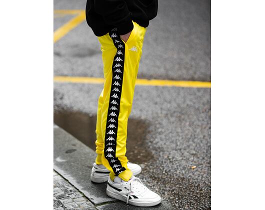 Tepláky Kappa 222 Banda Rastoria Slim BZ0 Yellow