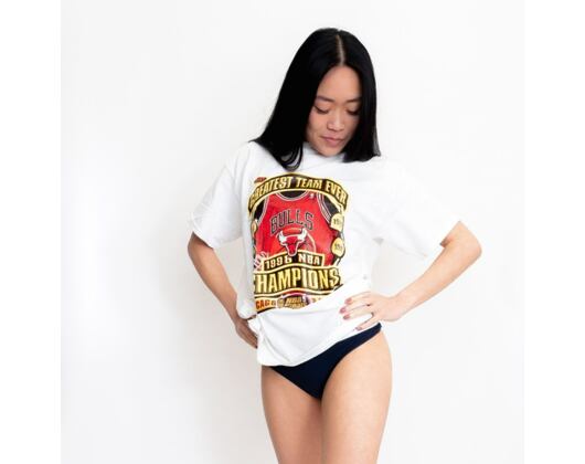 Triko Mitchell & Ness Chicago Bulls "Last Dance" 98 Champs White