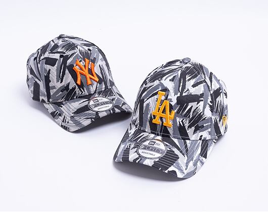 Kšiltovka New Era 9FORTY MLB Camo Los Angeles Dodgers Strapback Optic White