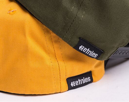 Kšiltovka ETNIES Icon Snapback Military
