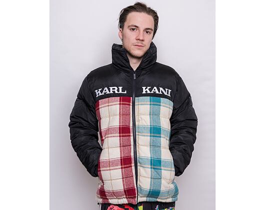 Bunda Karl Kani Retro Block Corduroy Puffer Jacket Multicolor