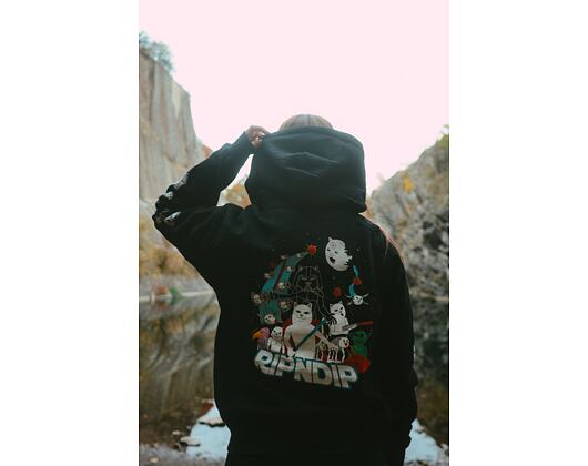 Mikina RIP N DIP Far Far Away Hoodie RND7044 Black