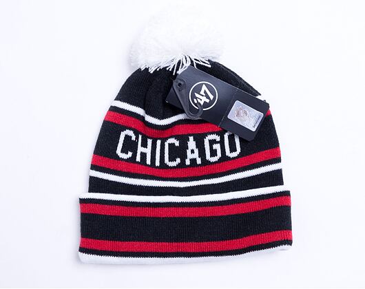 Kulich '47 Brand NHL Chicago Blackhawks Rockhill Cuff Knit Black