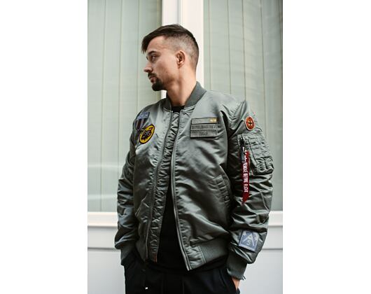 Bunda Alpha Industries MA-1 Air Force Vintage Green