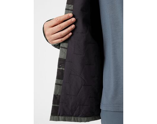Košilobunda Helly Hansen Lifaloft Insulated Shacket Storm Plaid