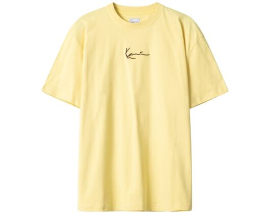 Triko Karl Kani Small Signature Tee Light Yellow
