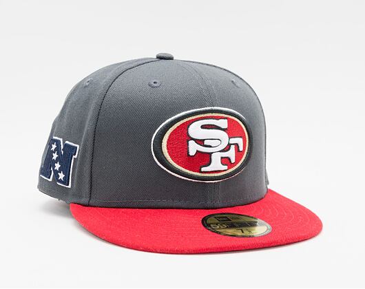 Kšiltovka New Era 59FIFTY NFL Official Team Colors San Francisco 49ers Grey