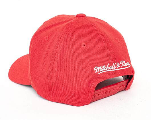 Kšiltovka Mitchell & Ness Team Ground Redline Chicago Bulls Red HWC MM19357 Snapback