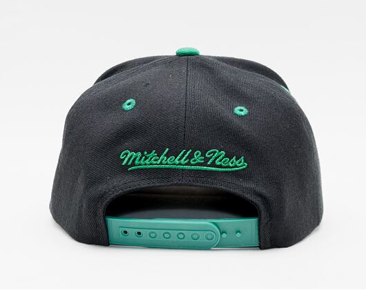 Kšiltovka Mitchell & Ness Team Arch 2 Tone Snapback Milwaukee Bucks Black / Green