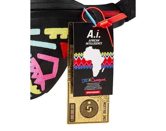 Ledvinka Sprayground Electric Retro Crossbody