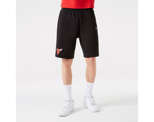 Kraťasy New Era NBA Team Logo Shorts - Chicago Bulls - Black