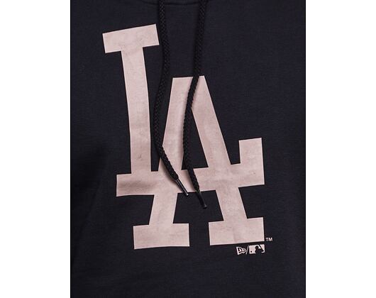 Mikina New Era MLB Seasonal Team Logo Hoody Los Angeles Dodgers Black / Biscuit