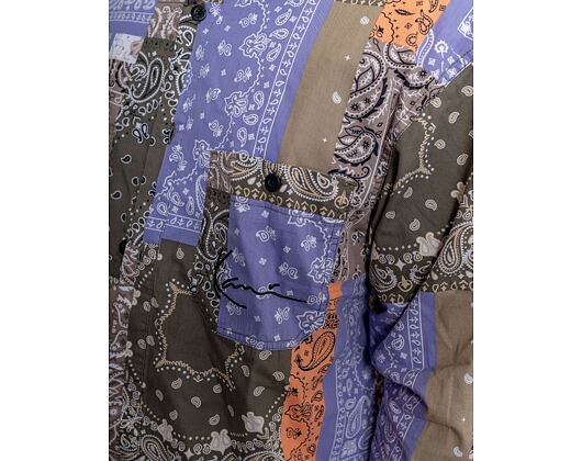 Košile Karl Kani Chest Signature Paisley Shirt Multicolor