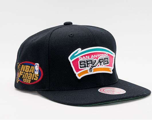 Kšiltovka Mitchell & Ness Top Spot Snapback HWC San Antonio Spurs Black