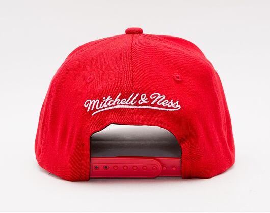 Kšiltovka Mitchell & Ness Team Ground 2.0 Stretch Snapback Chicago Bulls Red