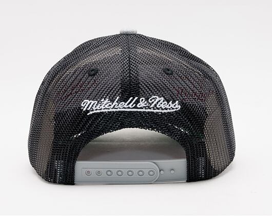 Kšiltovka Mitchell & Ness Essential Trucker Snapback Branded Grey Heather