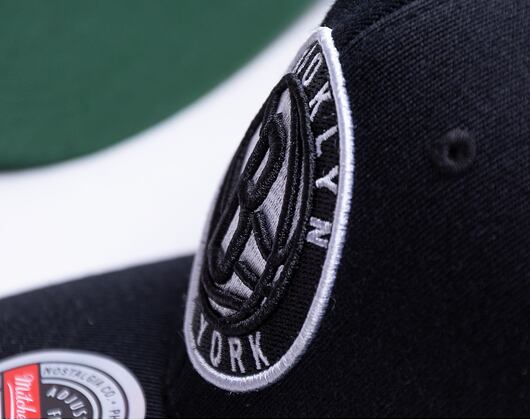 Kšiltovka Mitchell & Ness Team Ground 2.0 Stretch Snapback Brooklyn Nets Black
