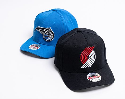 Kšiltovka Mitchell & Ness Team Ground 2.0 Stretch Snapback Portland Trail Blazers Black