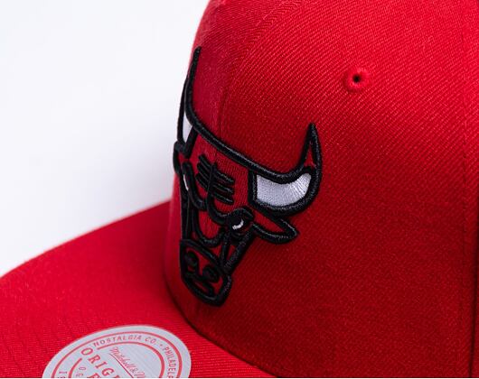 Kšiltovka Mitchell & Ness - Team Ground 2.0 Snapback - Chicago Bulls - Red