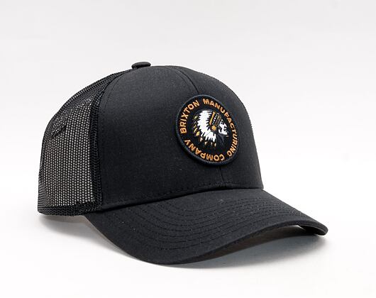 Kšiltovka Brixton Rival Stamp X MP Mesh Cap Black