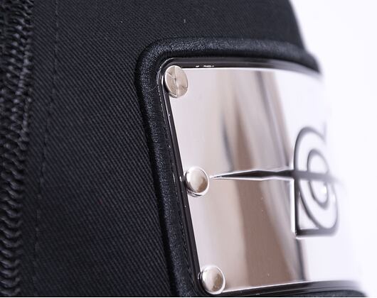 Kšiltovka Capslab - Trucker Naruto - Konoha - Black / Silver