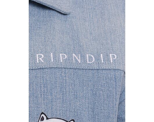 Bunda Rip N Dip Heaven & Hell Denim Jacket Light Wash RND9001