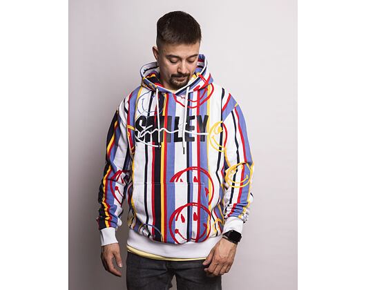 Mikina Karl Kani Signature Smiley Stripe Hoodie multicolor