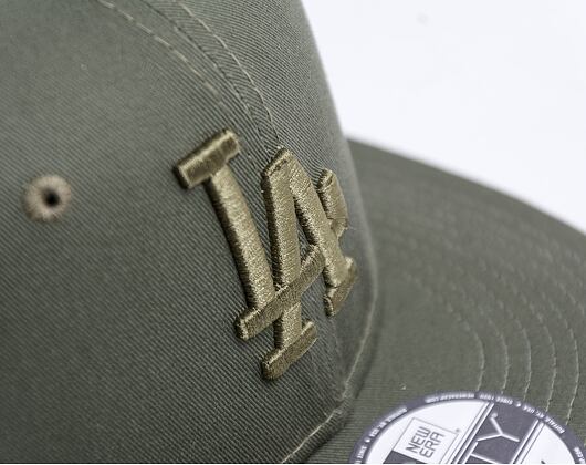 Kšiltovka New Era 9FIFTY MLB League Essential Los Angeles Dodgers Snapback New Olive