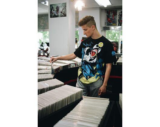 Triko HUF x MARVEL Venom T-Shirt Black