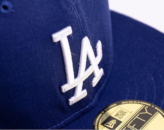 Kšiltovka New Era 59FIFTY MLB Cooperstown Los Angeles Dodgers Fitted Dark Royal
