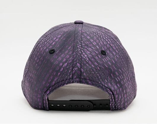 Dámská kšiltovka New Era 9FORTY Womens MLB Animal Print New York Yankees Strapback Purple