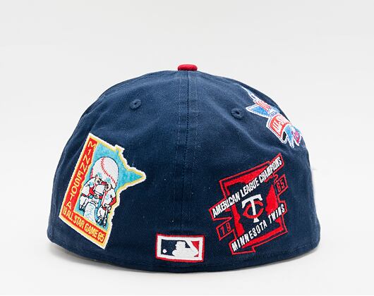 Kšiltovka New Era 59FIFTY MLB Cooperstown Minnesota Twins Fitted Oceanside Blue