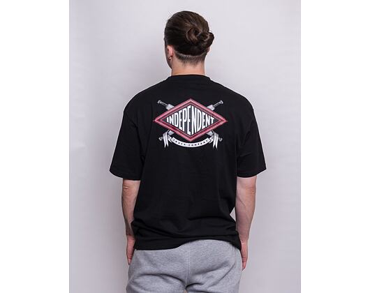 Triko Independent Turn & Burn T-Shirt Black