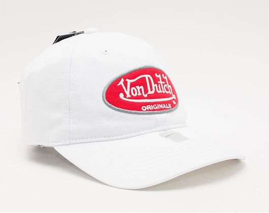 Kšiltovka Von Dutch Vista Dadcap Cotton Twill White