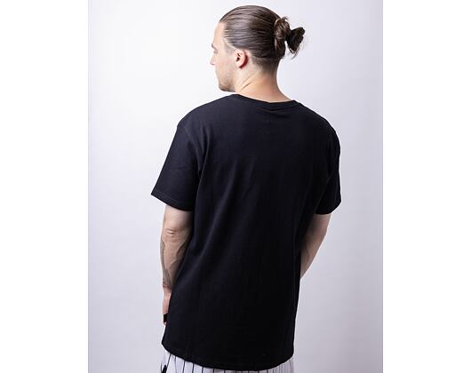 Triko Mitchell & Ness Los Angeles Lakers Big Face 4.0 Tee Black