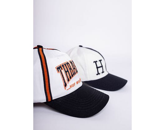Kšiltovka HUF × Thrasher Center Field Snapback Natural