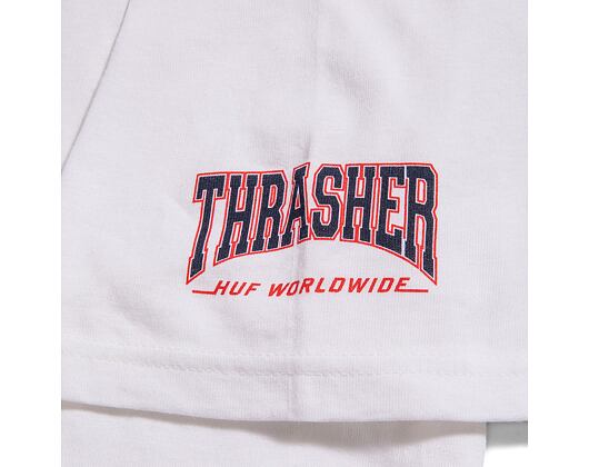 Triko HUF × Thrasher Sunnydale T-Shirt White