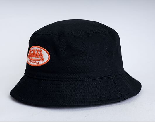 Klobouk Von Dutch Phoenix Bucket Cotton Twill Black